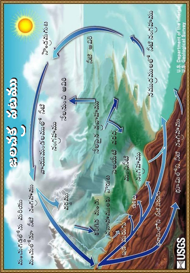 the-water-cycle-in-telugu