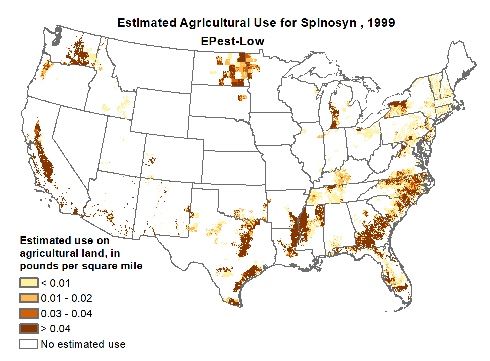 pesticide use map