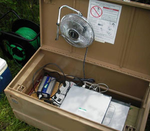  [Figure 10 - Photo: Box with computer.] 