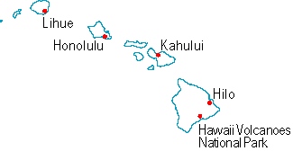 Hawaii location map