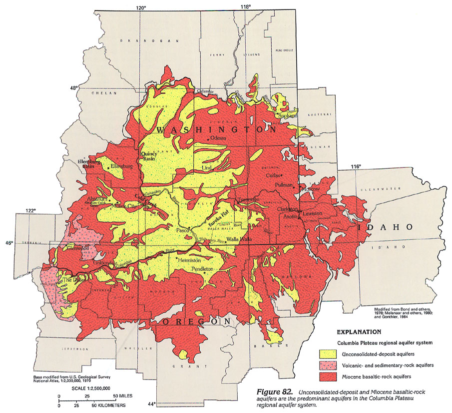 Image of the Columbia _lateau aquifer system Image of the Columbia _lateau aquifer system