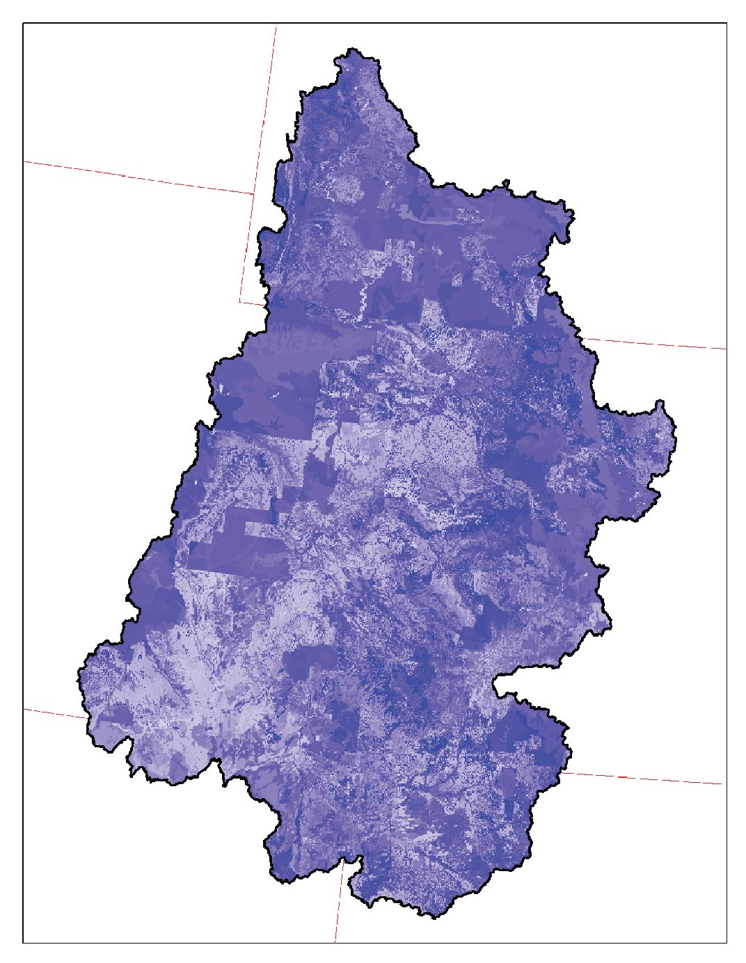Map of available water capacity (awc) resampled to Daymet climate resolution Map of available water capacity (awc) resampled to Daymet climate resolution