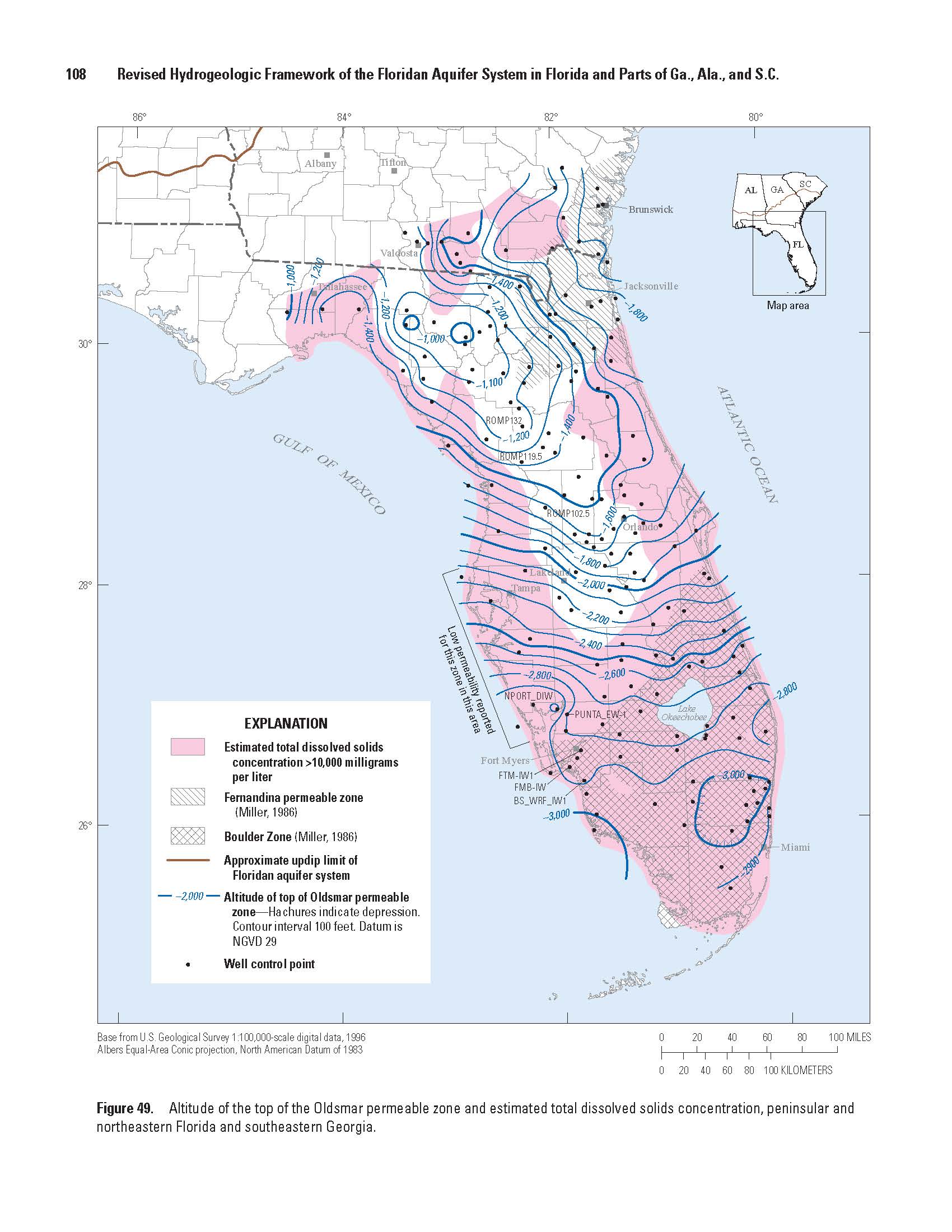 Oldsmar permeable zone Oldsmar permeable zone