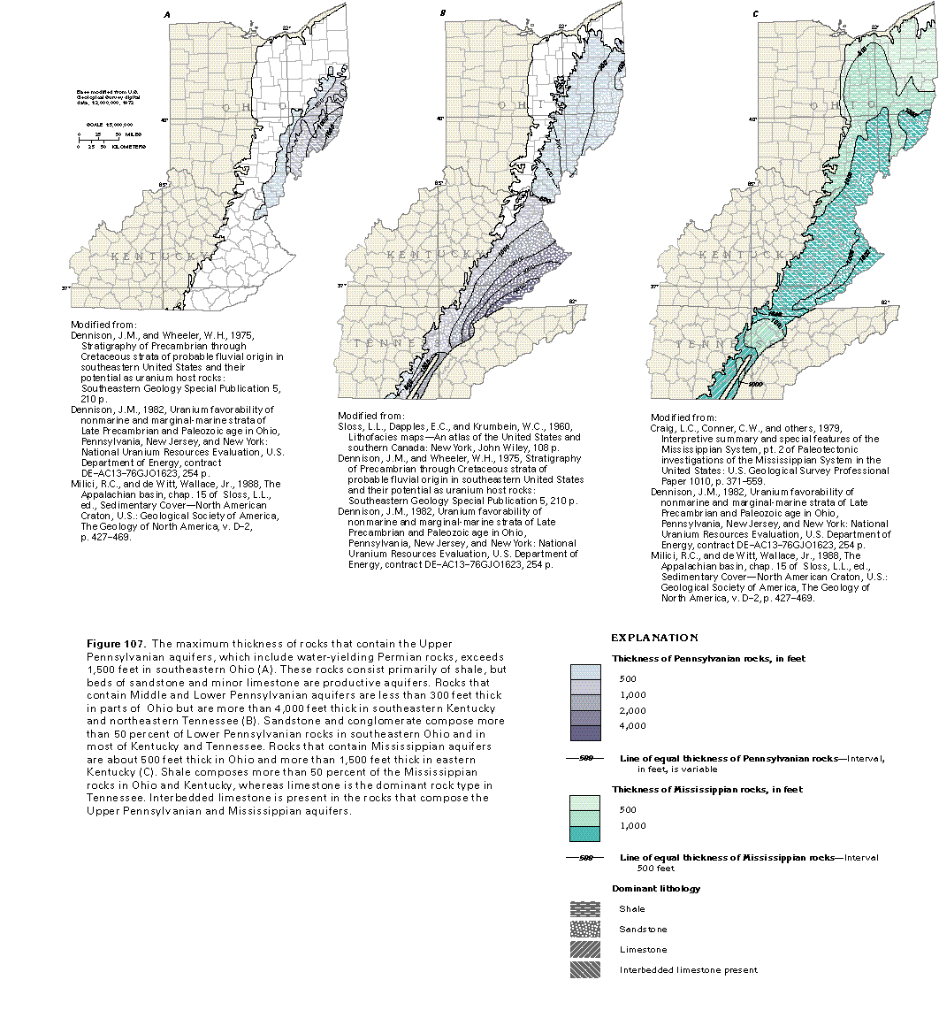 Image of the Pennsylvanian aquifers Image of the Pennsylvanian aquifers