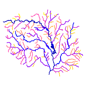 Levelpath values are constant along mainstem paths and are derived from the hydrosequence of their outlet flowline.