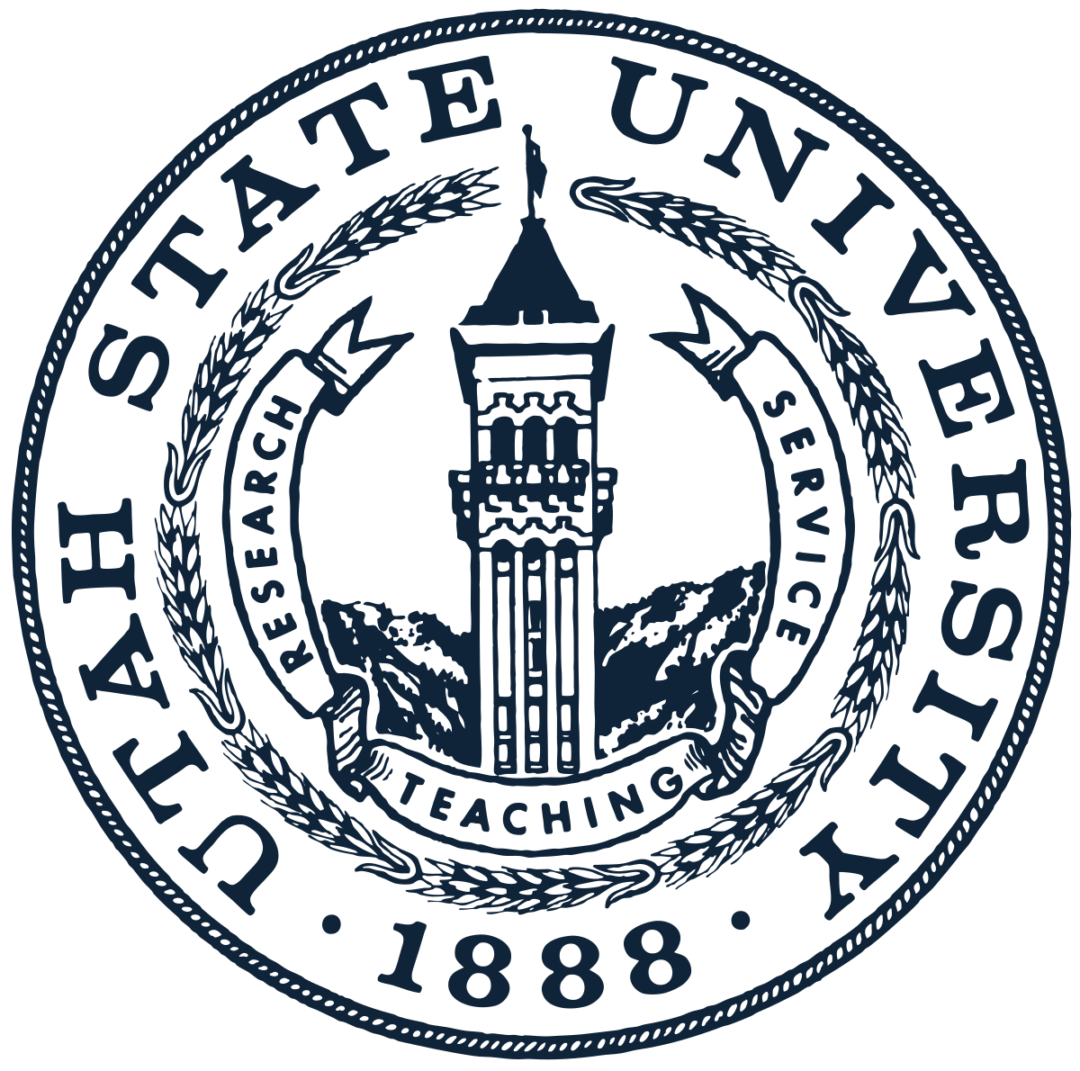 logo for Utah State University