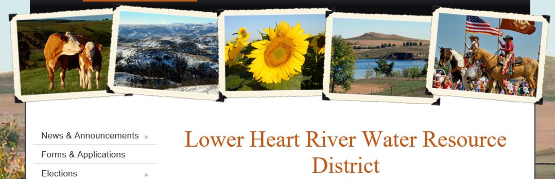 logo for Lower Heart River Water Resource District