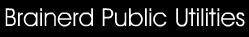 logo for Brainerd Public Utilities