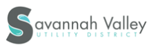 logo for Savannah Valley Utility District