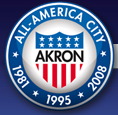 logo for City of Akron