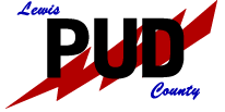 logo for PUD No. 1 of Lewis County