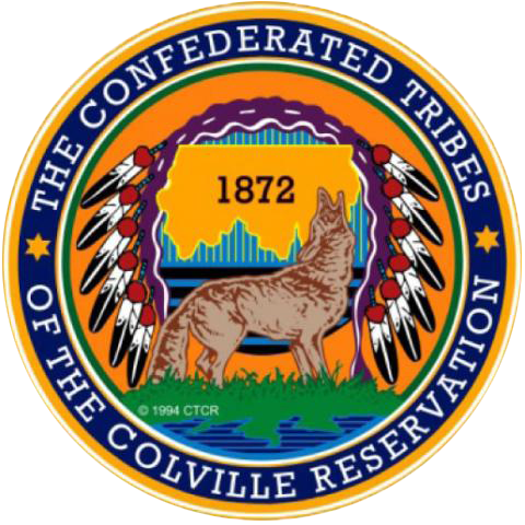 logo for Confederated Tribes of the Colville Reservation - Fish &  Wildlife Department