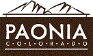 logo for Town of Paonia