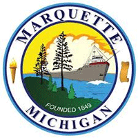 logo for City of Marquette