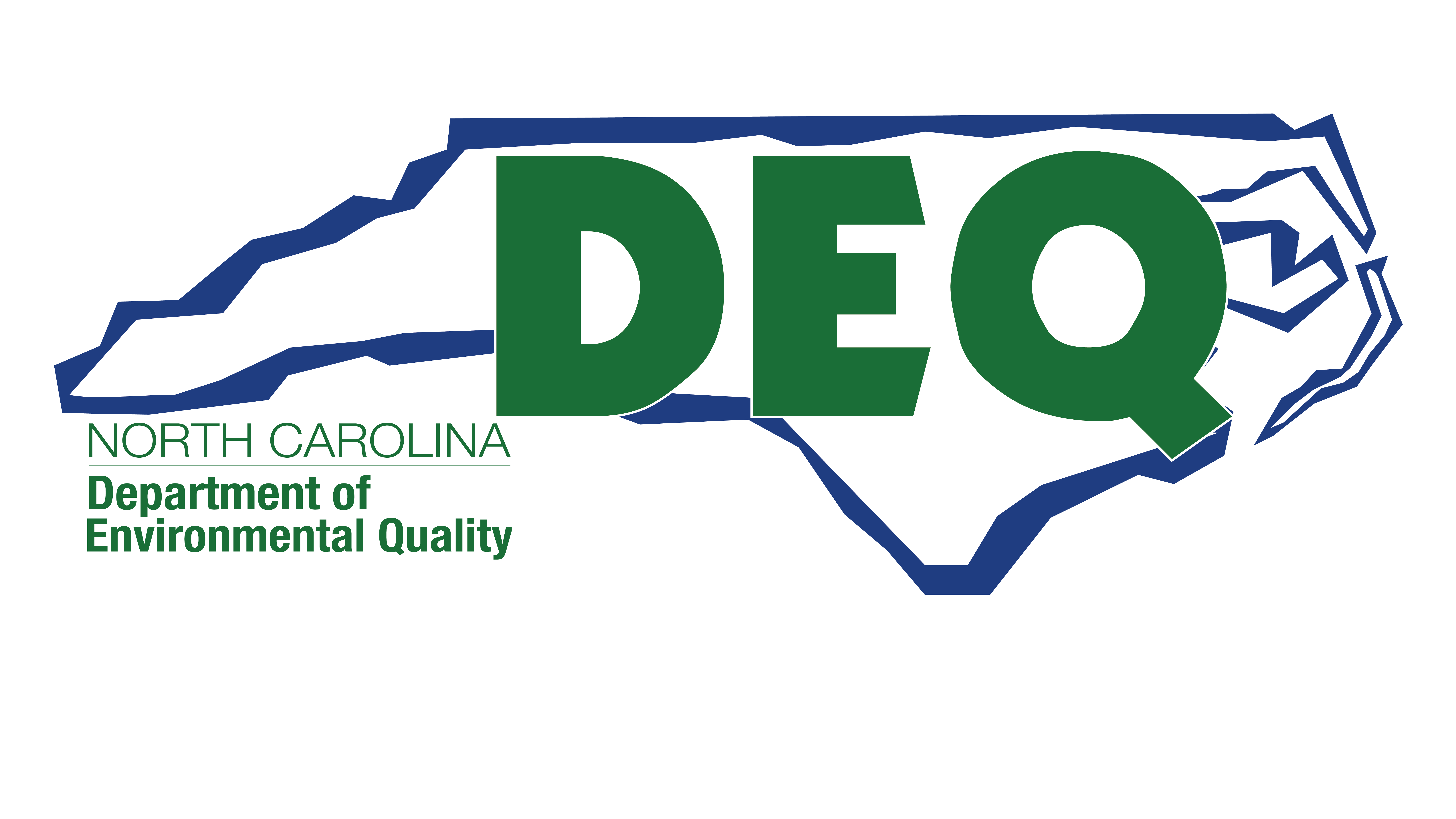 logo for North Carolina Department of Environmental Quality - NC DEQ