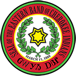 logo for Eastern Band of Cherokee Indians, North Carolina