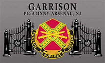 logo for U.S. Department of Defense, U.S. Army Garrison, Picatinny Arsenal