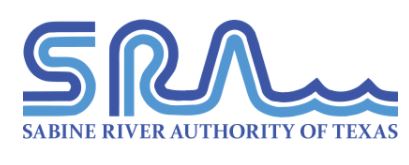 Click to go to the Sabine River Authority web page