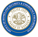logo for Bossier Parish Office of Homeland Security & Emergency Preparedness