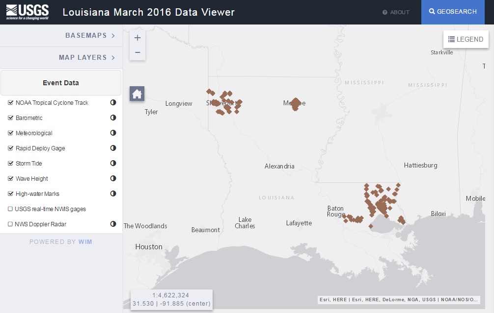 Usgs 2016 spring floods