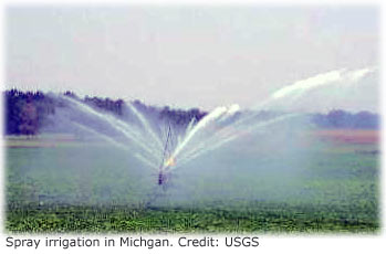 El uso del agua en la irrigación: Irrigación tradicional por regadío. 