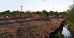 aerial photo of farm