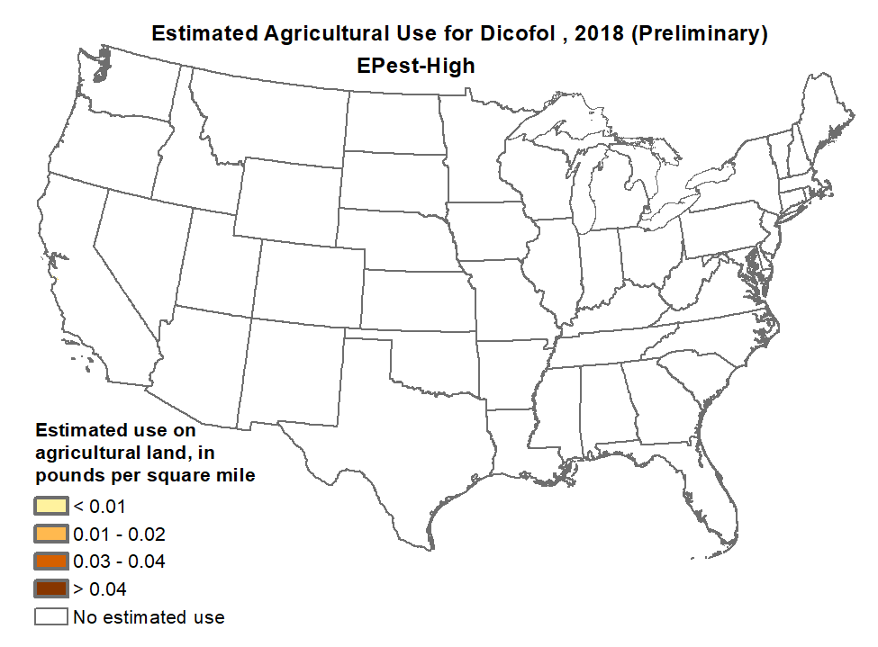 pesticide use map