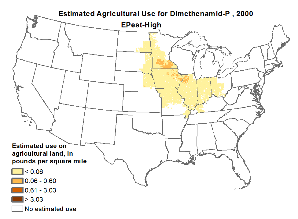 pesticide use map