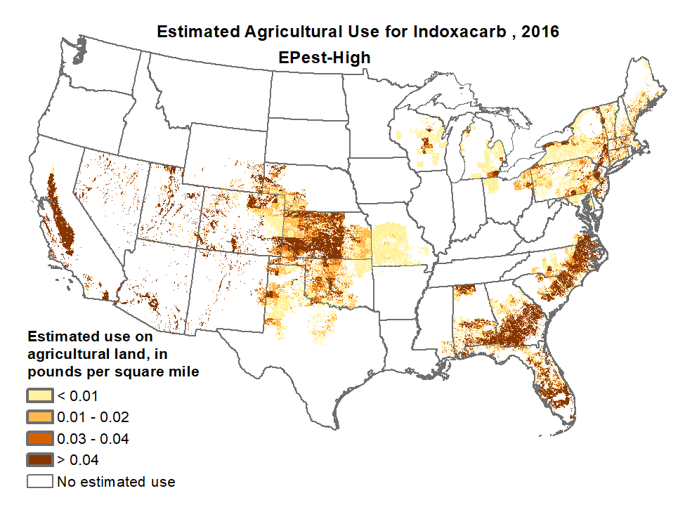 pesticide use map