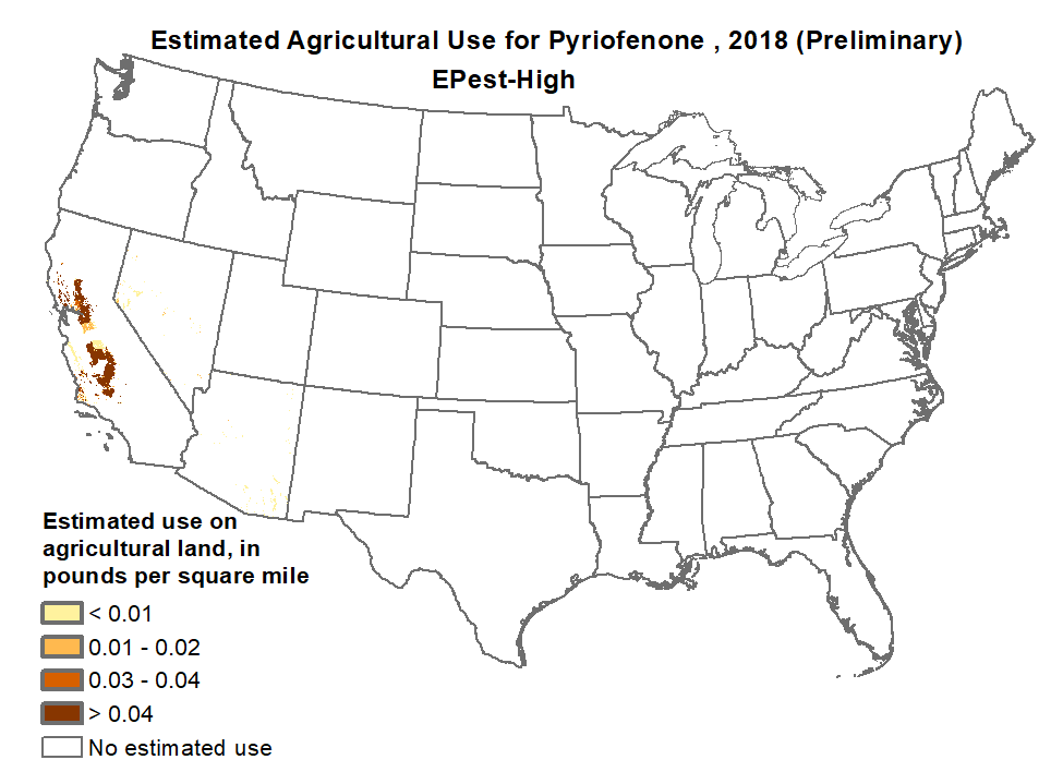 pesticide use map