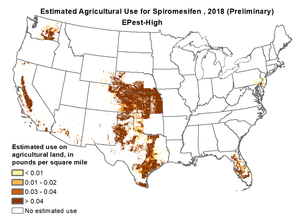 pesticide use map