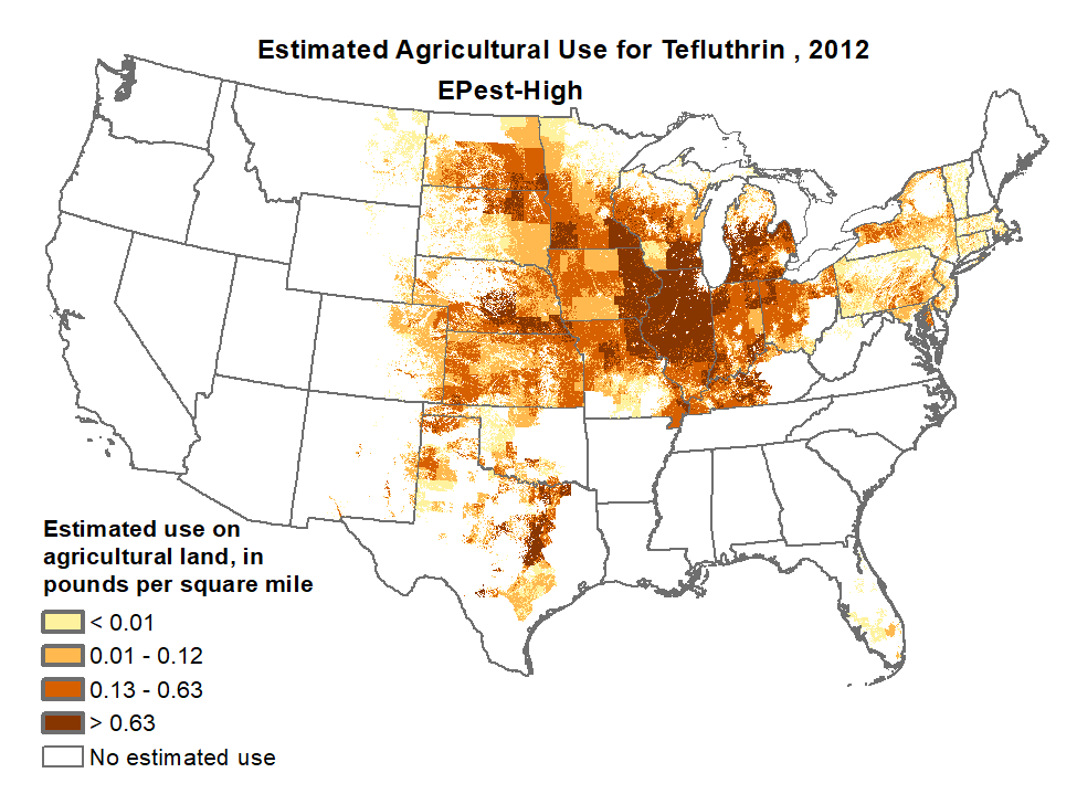 pesticide use map