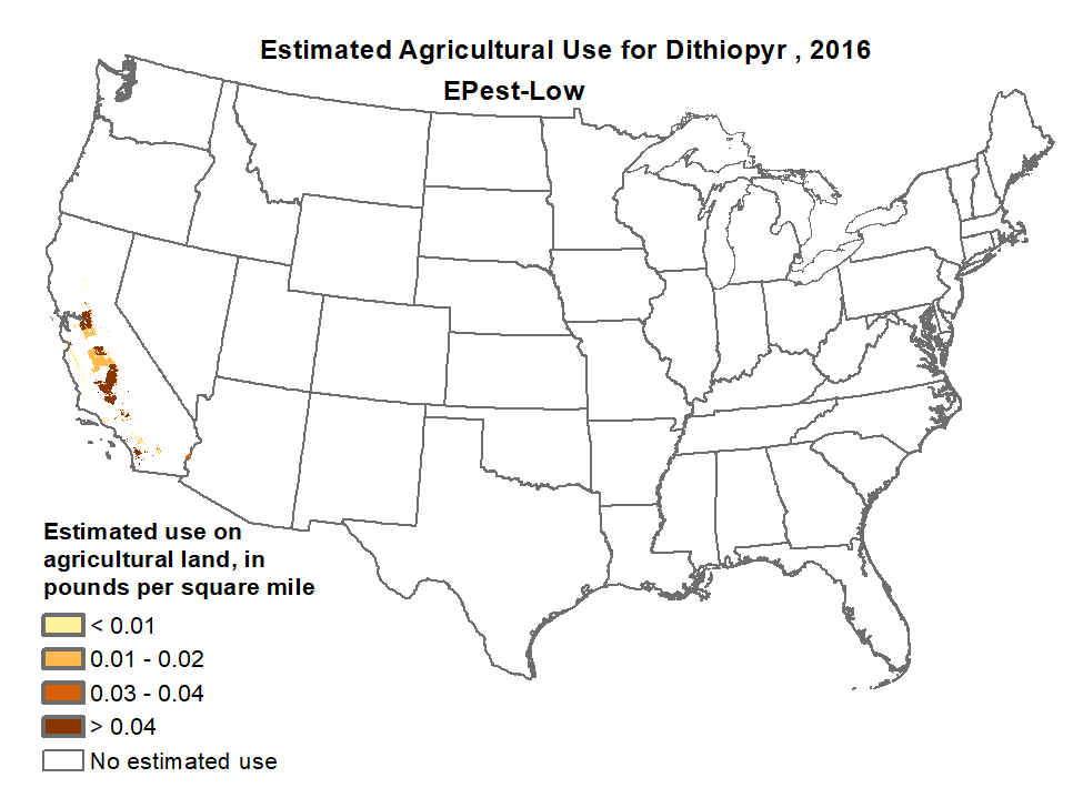 pesticide use map