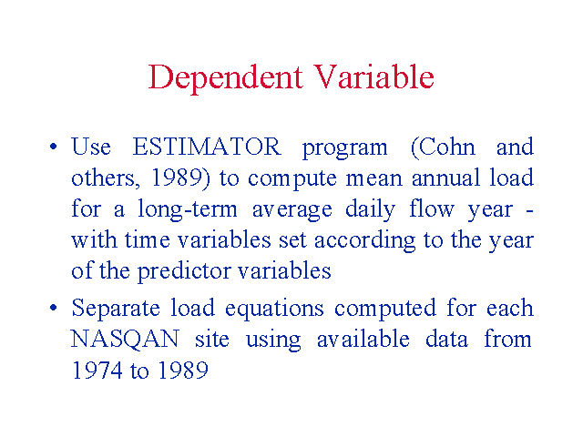 dependent-variable