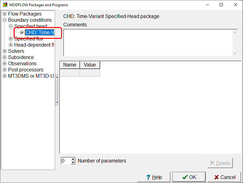 Activating the CHD package