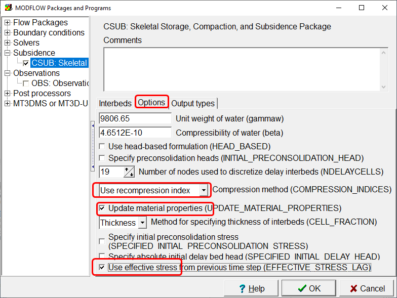 CSUB Example: CSUB Options