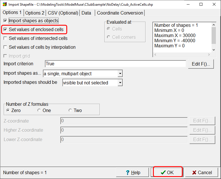 Importing Shapefile