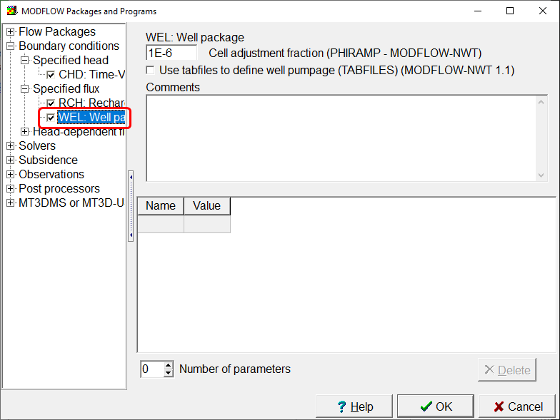 CSUB Example: Activating the Well package