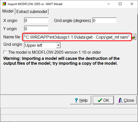 Import gwt_mt.nam.