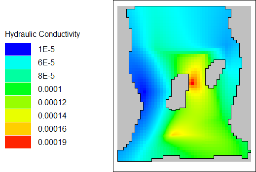 Diagram displaying the true distribution of Kx.