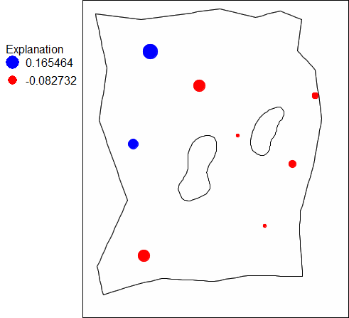 Plot of weighted residuals following parameter estimation in a SUTRA model.