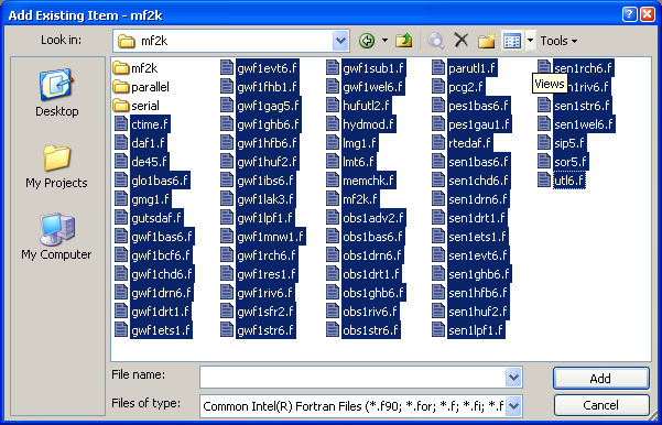 Add Fortran files.