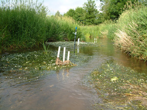 [Photo: FO-DTS field site in UK.]