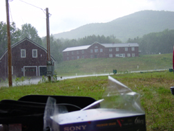  [Photo: View of Hubbard Brook Experimental Forrest Research Site offices] 