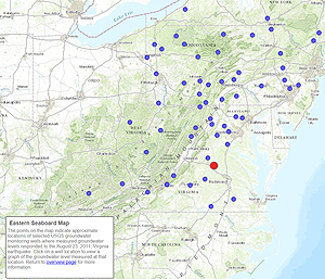 USGS: Groundwater-Level Response to Virginia 2011 Earthquake