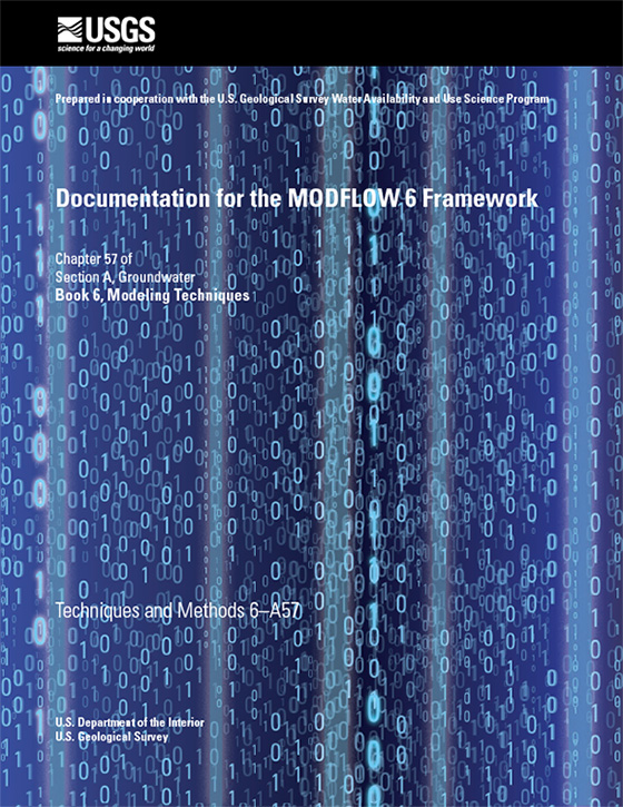  [ Image: MODFLOW 6 Report Cover. ] 