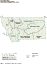 Figure 1. Flood-frequency region map for Montana.