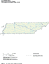 Figure 2. The 2-year 24-hour rainfall in Tennessee.