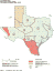 Figure 1. Flood-frequency region map for Texas.