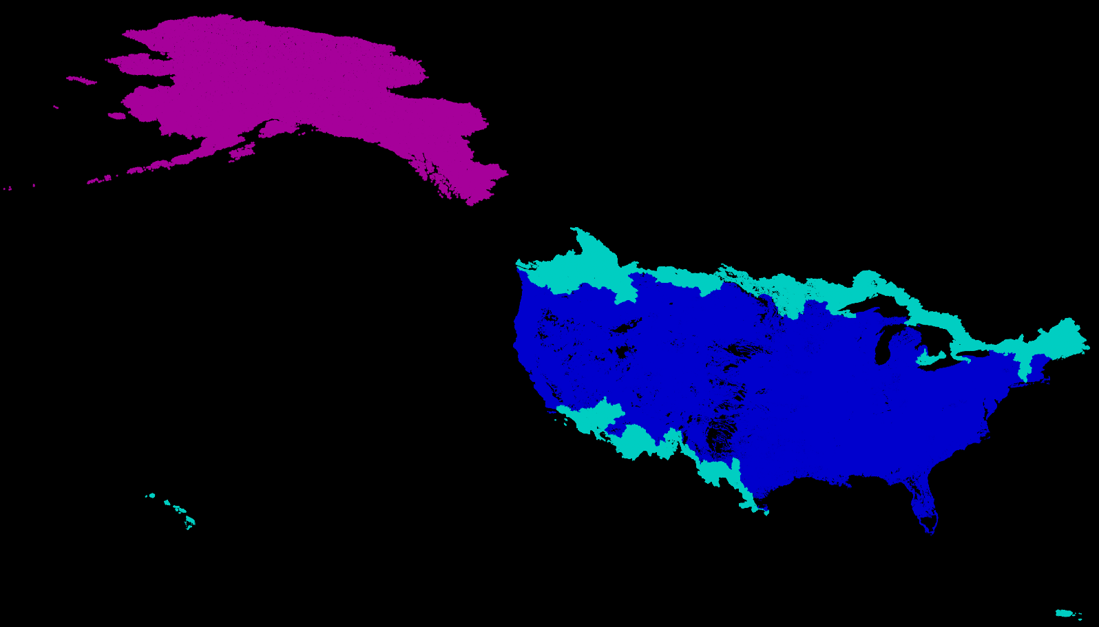 Reference network domain map